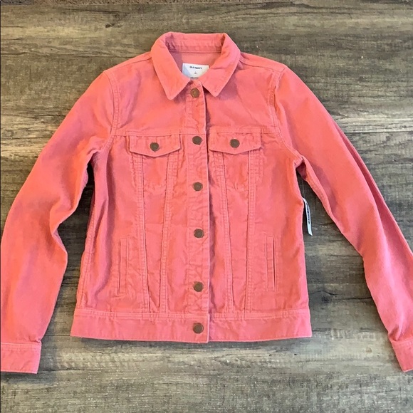coral pink jacket